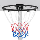 18 Inch Basketball Rim Goal Replacement with All Weather Net and Mounting Hardware