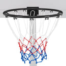 18 Inch Basketball Rim Goal Replacement with All Weather Net and Mounting Hardware by LJGDeals