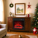 18 Inch Electric Fireplace Insert with Remote Control and 7 Realistic Flame Colors by LJGDeals
