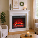 18 Inch Electric Fireplace Insert with Remote Control and 7 Realistic Flame Colors by LJGDeals