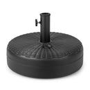 18 Inch Fillable Heavy-Duty Round Umbrella Base Stand by LJGDeals