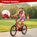 Kids Bike 12-18 Inch with Training Wheels & Christmas Music