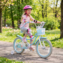 Kids Bike 12-20 Inch with Training Wheels & Basket