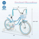 Kids Bike 12-20 Inch with Training Wheels & Basket