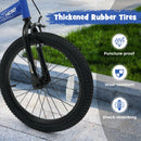 Kids Bike 14-Inch with Removable Training Wheels Navy