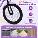 Kids Bike with Training Wheels 12-18 Inch - Purple by LJGDeals