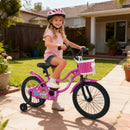 Kids Bike with Training Wheels 12-18 Inch - Magic Rose