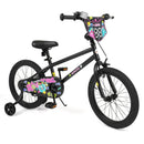 18-Inch Kids Bike with Training Wheels for Ages 4-8 by LJGDeals