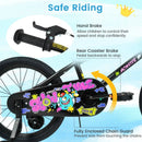 18-Inch Kids Bike with Training Wheels for Ages 4-8 by LJGDeals