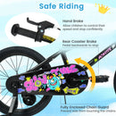 18-Inch Kids Bike with Training Wheels for Ages 4-8