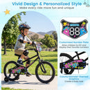 18-Inch Kids Bike with Training Wheels for Ages 4-8