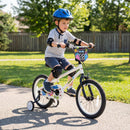 Kids Bike with Training Wheels 12-18 Inch White