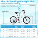 Kids Bike with Training Wheels 12-18 Inch White by LJGDeals