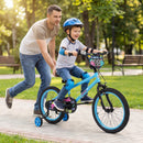 Kids Bike 16 Inch with Training Wheels Ages 4-7