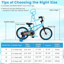 Kids Bike 16 Inch with Training Wheels Ages 4-7 by LJGDeals