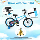 Kids Bike 16 Inch with Training Wheels Ages 4-7 by LJGDeals
