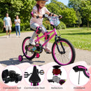 Kids Bike with Training Wheels 12-18 Inch Pink by DirectDeals