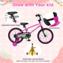 Kids Bike with Training Wheels 12-18 Inch Pink by LJGDeals