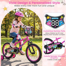 Kids Bike with Training Wheels 12-18 Inch Pink by DirectDeals