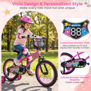 Kids Bike with Training Wheels 12-18 Inch Pink