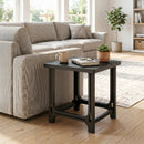18" Adirondack Side Table with Slatted HDPE Surface by LJGDeals