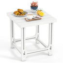 18" Adirondack Side Table with Slatted HDPE Surface by LJGDeals