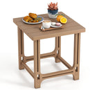 18" Adirondack Side Table with Slatted HDPE Surface by LJGDeals