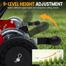 18 Inch Push Reel Lawn Mower 4-Position Adjustable with Removable Grass Catcher by DirectDeals