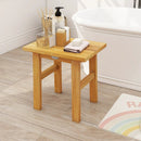 18 Inch Teak Shower Bench Spa Bath Stool for Shaving Legs by LJGDeals