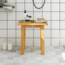 18 Inch Teak Shower Bench Spa Bath Stool for Shaving Legs by LJGDeals