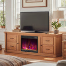 18/23/26 Inch 1500W Electric Fireplace Insert with Remote Control by LJGDeals