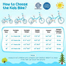 Girls Bike 12-18 Inch with Training Wheels and Basket by LJGDeals