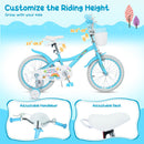 Girls Bike 12-18 Inch with Training Wheels and Basket