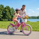 Girls Bike 12-18 Inch with Training Wheels and Basket by LJGDeals