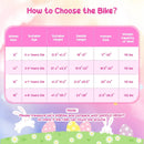 Girls Bike 12-18 Inch with Training Wheels and Front Bag by LJGDeals