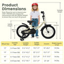 14 Inches Kids Bike Sport Bicycle with Removable Training Wheels