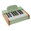 18-Key Wooden Piano for Kids with Music Stand