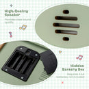 18-Key Wooden Piano for Kids with Music Stand by LJGDeals