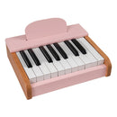 18-Key Wooden Piano for Kids with Music Stand