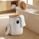 18 L Large Blanket Towel Warmer with LED Display for Bathroom-White by LJGDeals