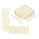 Interlocking EVA Foam Floor Tiles 18-Pack with Borders by LJGDeals
