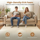 Interlocking EVA Foam Floor Tiles 18-Pack with Borders by DirectDeals