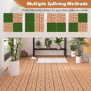 18 Pieces 12 x 12 Inch All Weather Interlocking Deck Tiles by LJGDeals