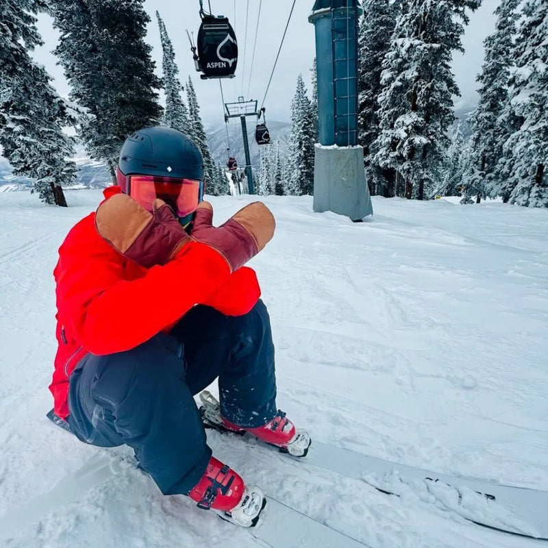 5280 Water Buffalo Leather Mitten