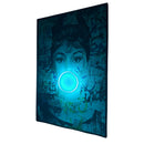 Audrey Hepburn Bubble Gum LED Painting by Interior Moderna