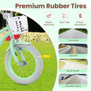 18 Inch Kids Bike with Adjustable Seat and Bell for Kids 3-8 Years Olds-18 inches