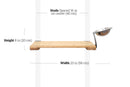 Wall Mounted Cat Feeding Shelf