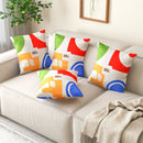 18 x 18 Inch Inches Square Throw Pillows with Removable and Washable Velvet Pillow Cases by LJGDeals