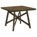 Maxine - 5 Piece Counter Height Dining Set - Brown by HouseOfZazla
