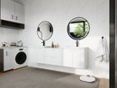 72" Bathroom Vanity With Resin Sink, Soft Close Doors, and 1-Side Cabinet by HouseOfZazla